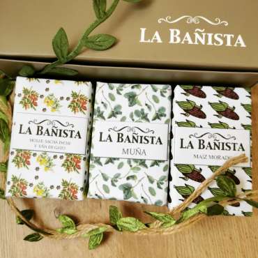 CAJA DE MINI JABONES PERUANOS